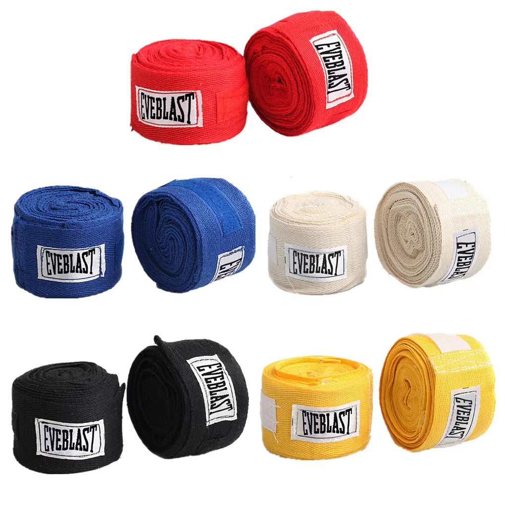 Fitness Cotton Sports Strap Boxing Bandage Sanda Muay Thai Taekwondo Hand Gloves Wraps Boxing Handwraps for Training Bandages